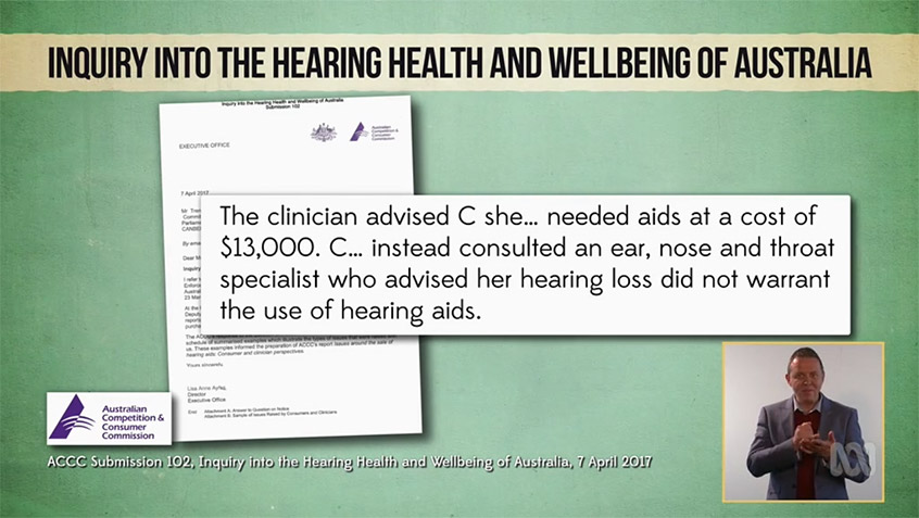 ABC Checkout Hearing ACCC Inquiry