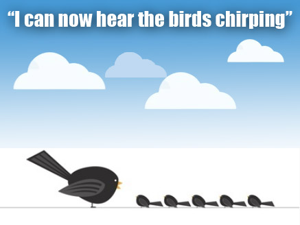 Hearing Birds Chirping