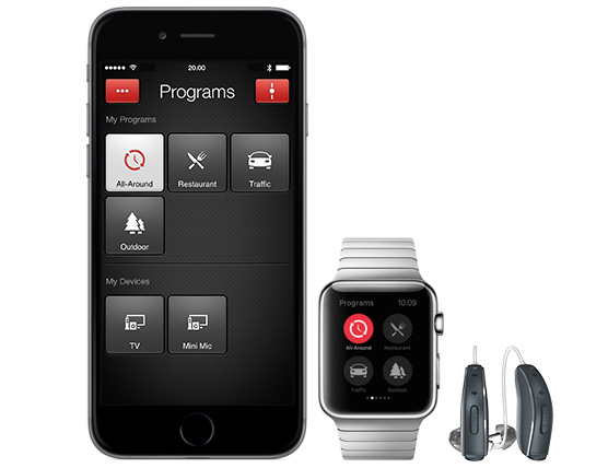 Resound Hearing Aid and App